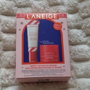 LANEIGE Minty Lip Duo - Candy Cane and Peppermint